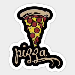 Pizza Party Graphic Sticker